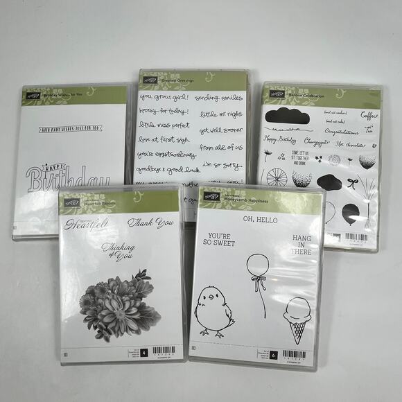 Stampin' Up! Other - Stampin Up Balloon Celebration Greatest Greetings Honeycomb Blooms Birthday